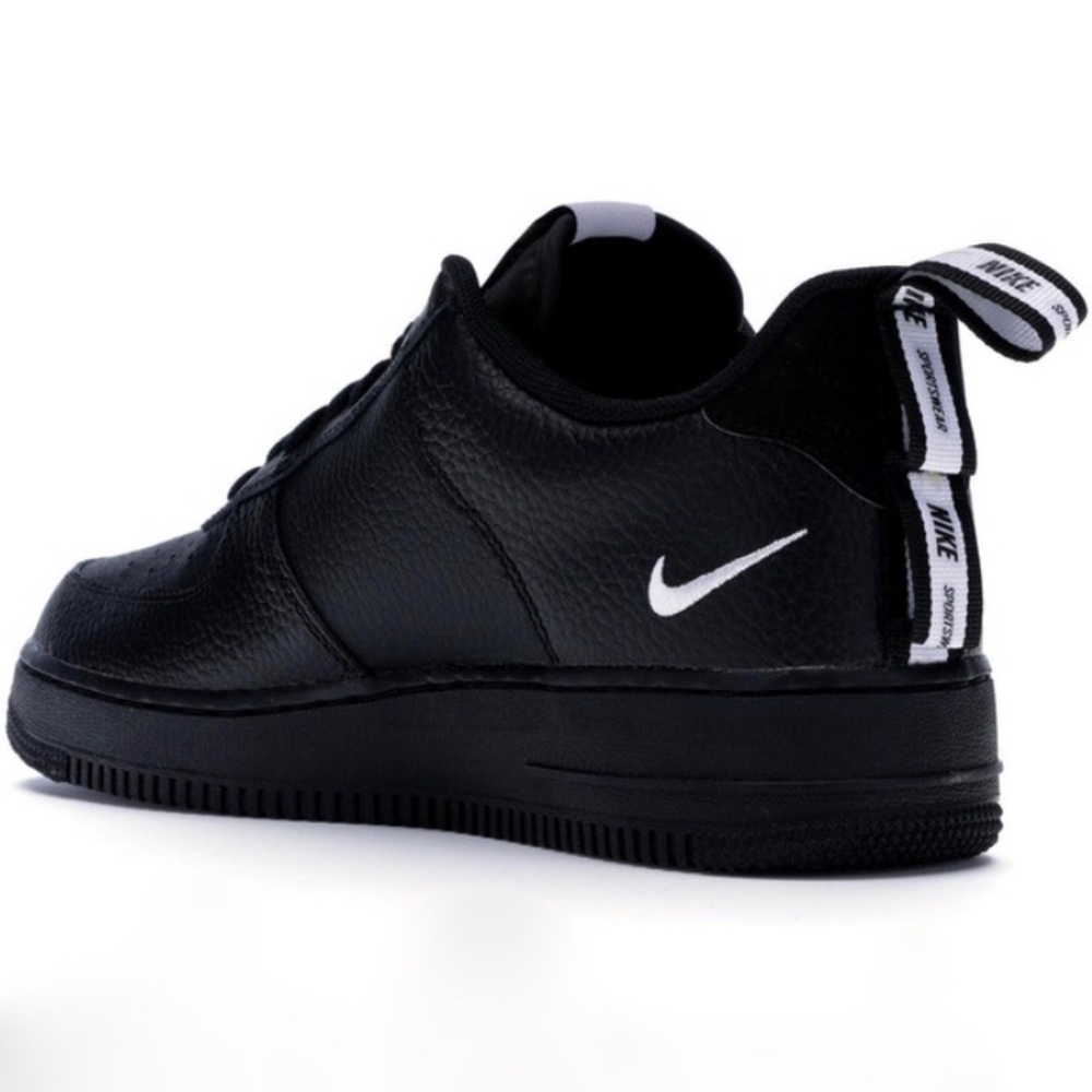 Nike Air Force 1 Low Black & White Men’s 8.5 NIB - Picture 3 of 10